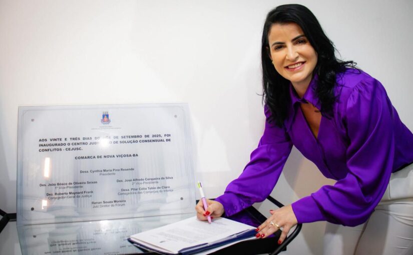 Inauguração do CEJUSC em Posto da Mata marca um dia histórico para Nova Viçosa