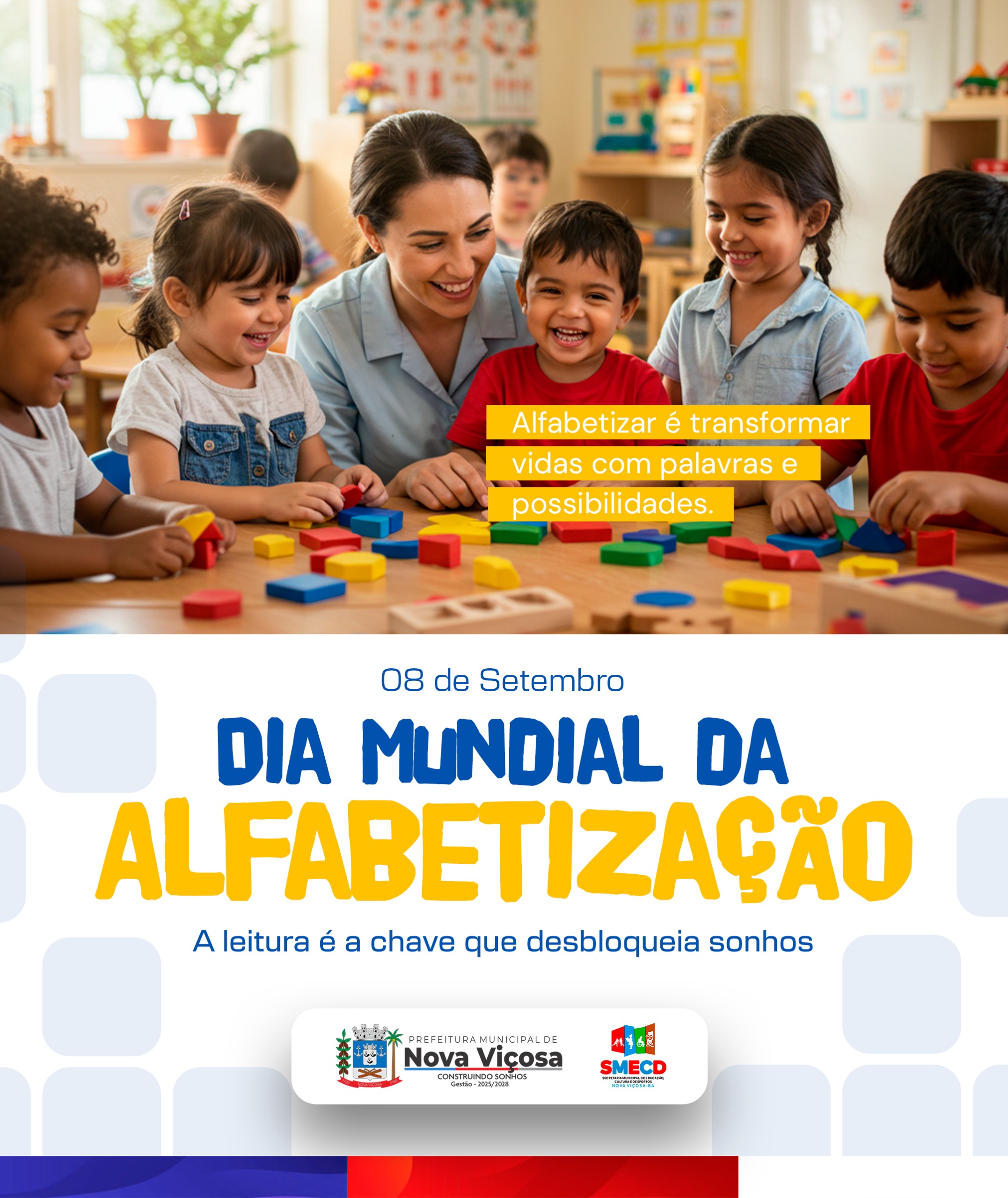 08 de Setembro, Dia mundial da Alfabetização