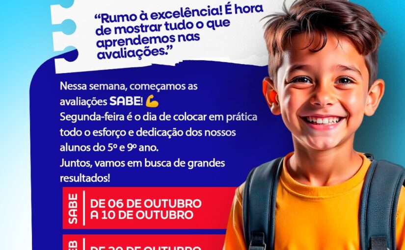 Avaliações SABE E SAEB